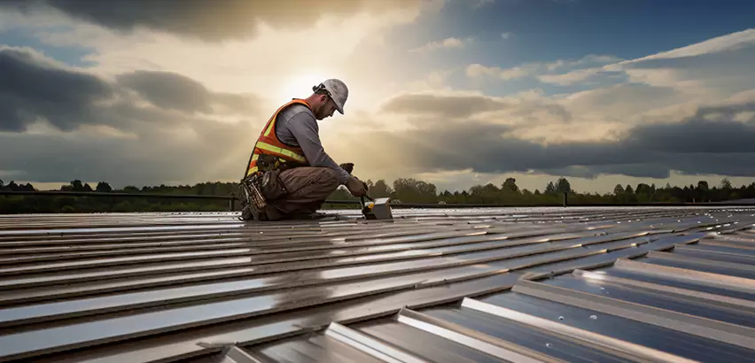 Commercial Roof Restoration in Plainfield
