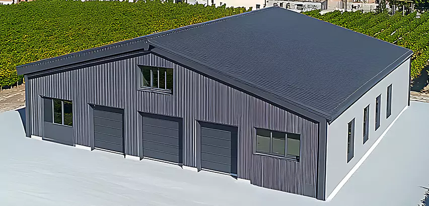 Corrugated Garage Roof Repair in Plainfield