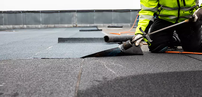Residential Flat Roof Repair in Plainfield