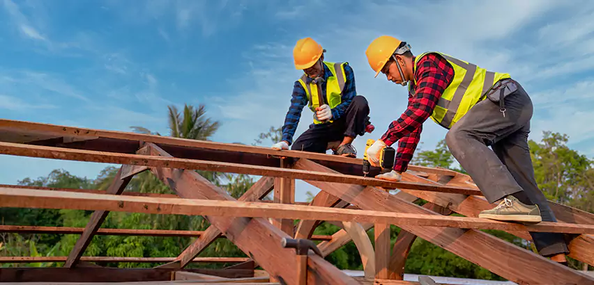Mobile Home Roof Truss Repair in Plainfield