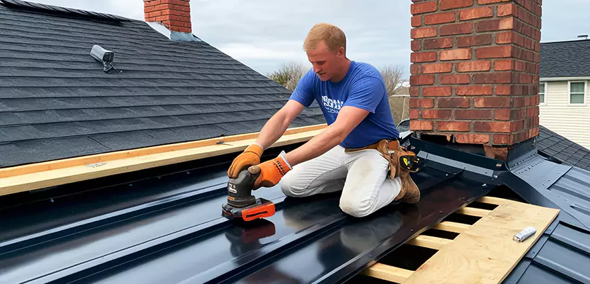 Metal Roof Leak Repair in Plainfield