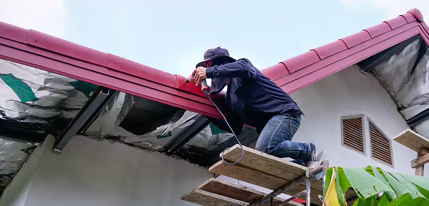 Residential Wind Damage Roof Repair in Plainfield